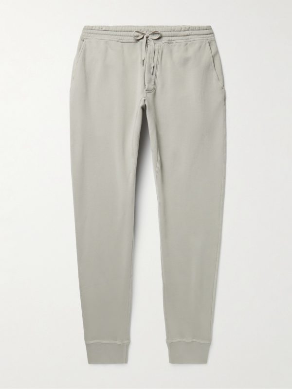Tapered Garment-Dyed Cotton-Jersey Sweatpants Tapered Garment-Dyed Cotton-Jersey Sweatpants