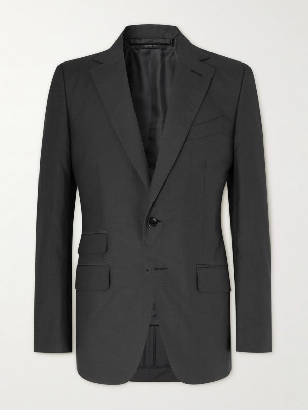 O'Connor Slim-Fit Silk, Linen and Wool-Blend Blazer O'Connor Slim-Fit Silk, Linen and Wool-Blend Blazer