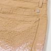 Wide-Leg Distressed Tie-Dyed Denim Shorts - CU Wide-Leg Distressed Tie-Dyed Denim Shorts - CU
