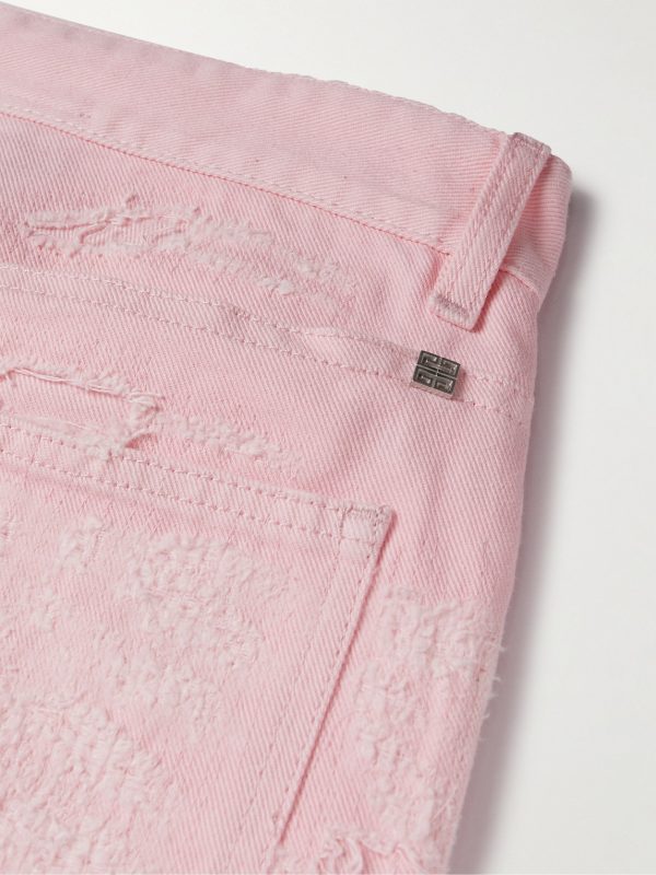 Slim-Fit Distressed Jeans - CU