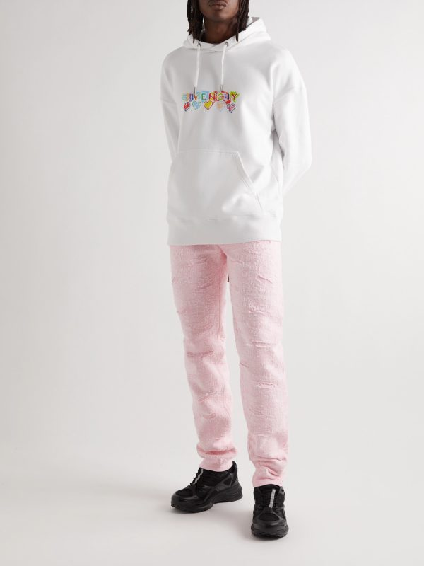Slim-Fit Distressed Jeans - OU