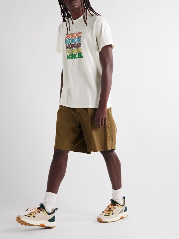 2 Moncler 1952 Logo-Print Cotton-Jersey T-Shirt - OU 2 Moncler 1952 Logo-Print Cotton-Jersey T-Shirt - OU