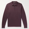 Roadster Cashmere, Virgin Wool and Silk-Blend Half-Zip Sweater
