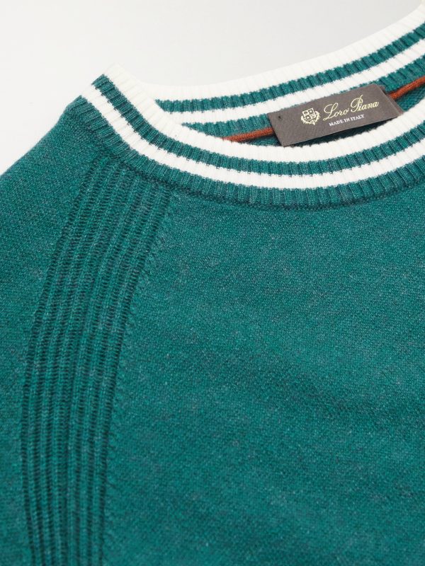 Wallace Striped Cashmere Sweater - CU