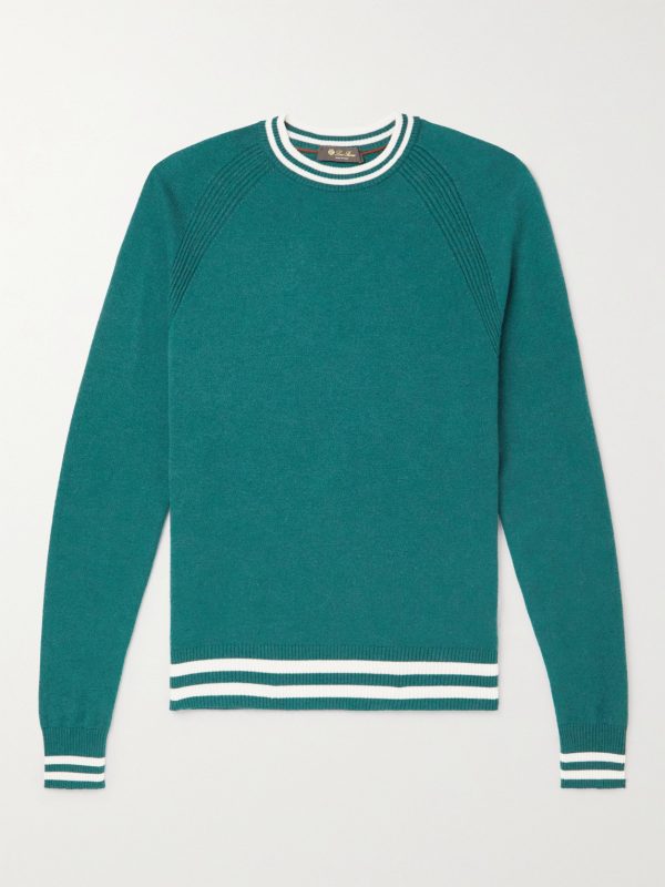 Wallace Striped Cashmere Sweater