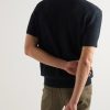 Slim-Fit Cashmere and Silk-Blend Chenille Polo Shirt - BK Slim-Fit Cashmere and Silk-Blend Chenille Polo Shirt - BK