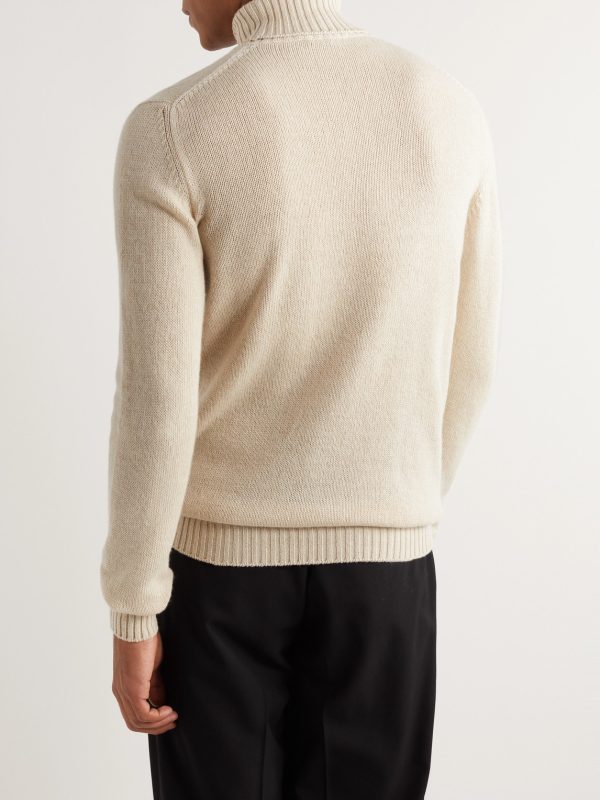 Baby Cashmere Rollneck Sweater - BK