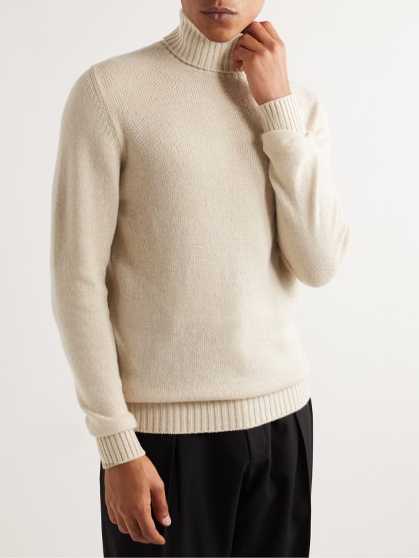 Baby Cashmere Rollneck Sweater - FR