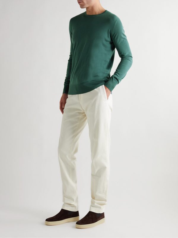 Slim-Fit Wish® Wool Sweater - OU Slim-Fit Wish® Wool Sweater - OU