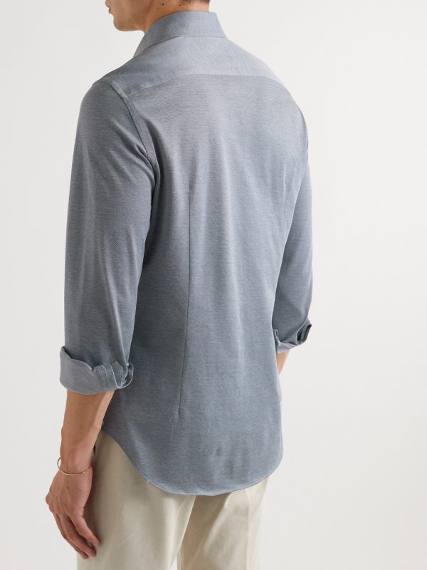 Andrew Cotton Oxford Shirt - BK Andrew Cotton Oxford Shirt - BK
