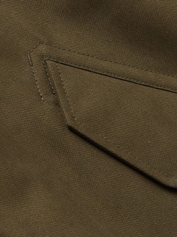 Thule Virgin Wool-Blend Gabardine Bomber Jacket - E1 Thule Virgin Wool-Blend Gabardine Bomber Jacket - E1