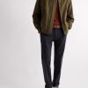 Thule Virgin Wool-Blend Gabardine Bomber Jacket - OU Thule Virgin Wool-Blend Gabardine Bomber Jacket - OU