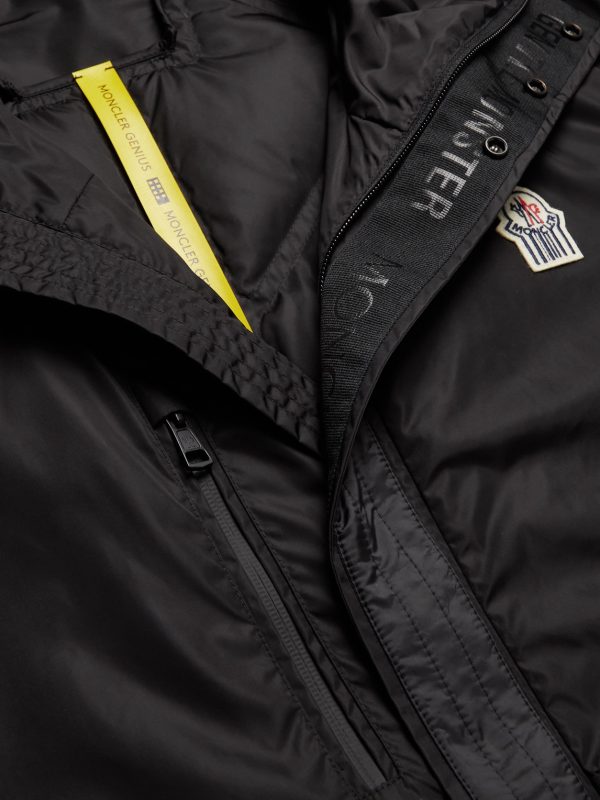 + Gentle Monster Logo-Appliquéd Shell Hooded Down Jacket - CU + Gentle Monster Logo-Appliquéd Shell Hooded Down Jacket - CU