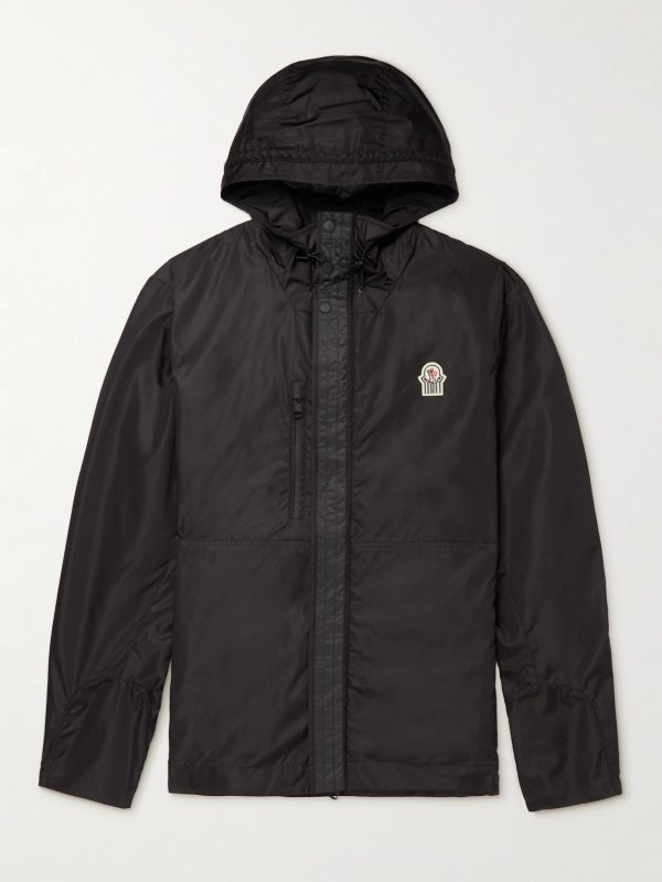 + Gentle Monster Logo-Appliquéd Shell Hooded Down Jacket + Gentle Monster Logo-Appliquéd Shell Hooded Down Jacket