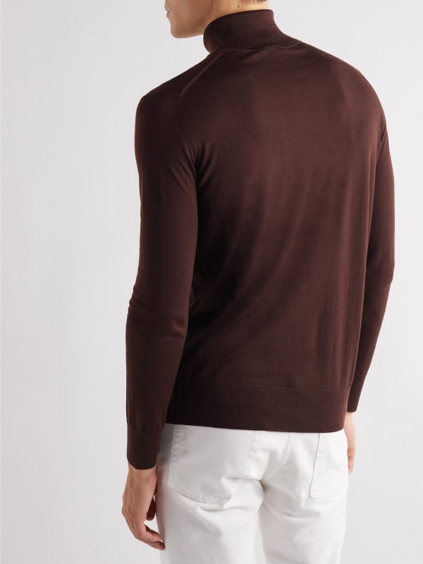 Wool Rollneck Sweater - BK