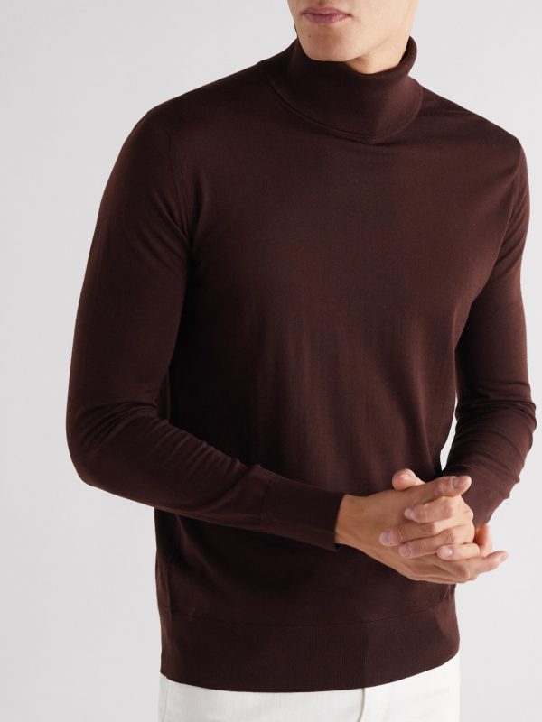 Wool Rollneck Sweater - FR