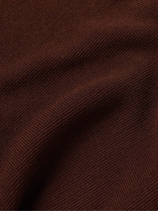Slim-Fit Wool and Silk-Blend Half-Zip Polo Shirt - E1 Slim-Fit Wool and Silk-Blend Half-Zip Polo Shirt - E1