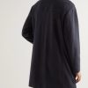 Double-Faced Cashmere-Blend Coat - BK Double-Faced Cashmere-Blend Coat - BK