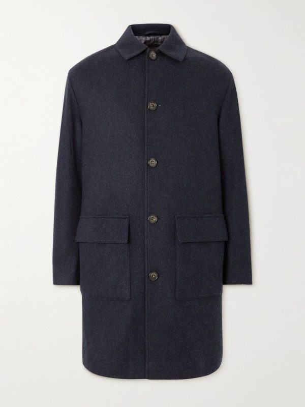 Double-Faced Cashmere-Blend Coat Double-Faced Cashmere-Blend Coat