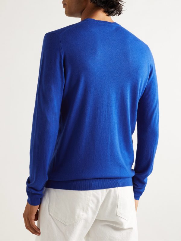 Baby Cashmere Superlight Dyed Crewneck - BK Baby Cashmere Superlight Dyed Crewneck - BK