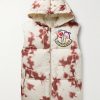 2 Moncler 1952 Tie-Dyed Quilted Shell Hooded Gilet