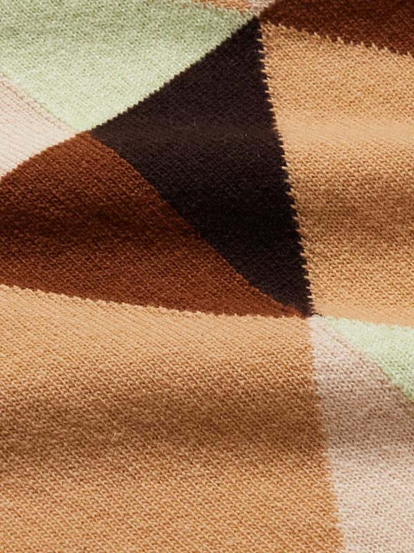 Valentino Garavani Wool-Jacquard Polo Shirt - E1 Valentino Garavani Wool-Jacquard Polo Shirt - E1
