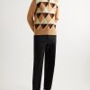 Valentino Garavani Wool-Jacquard Polo Shirt - OU Valentino Garavani Wool-Jacquard Polo Shirt - OU