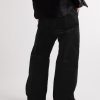 Cotton-Corduroy Drawstring Trousers - BK Cotton-Corduroy Drawstring Trousers - BK