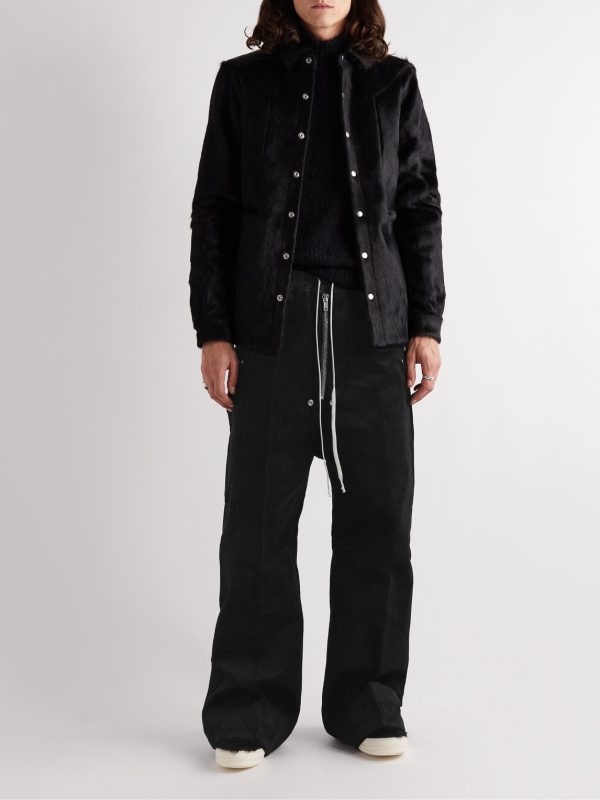 Cotton-Corduroy Drawstring Trousers - OU Cotton-Corduroy Drawstring Trousers - OU