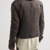 Stretch-Cotton Corduroy Trucker Jacket - BK Stretch-Cotton Corduroy Trucker Jacket - BK