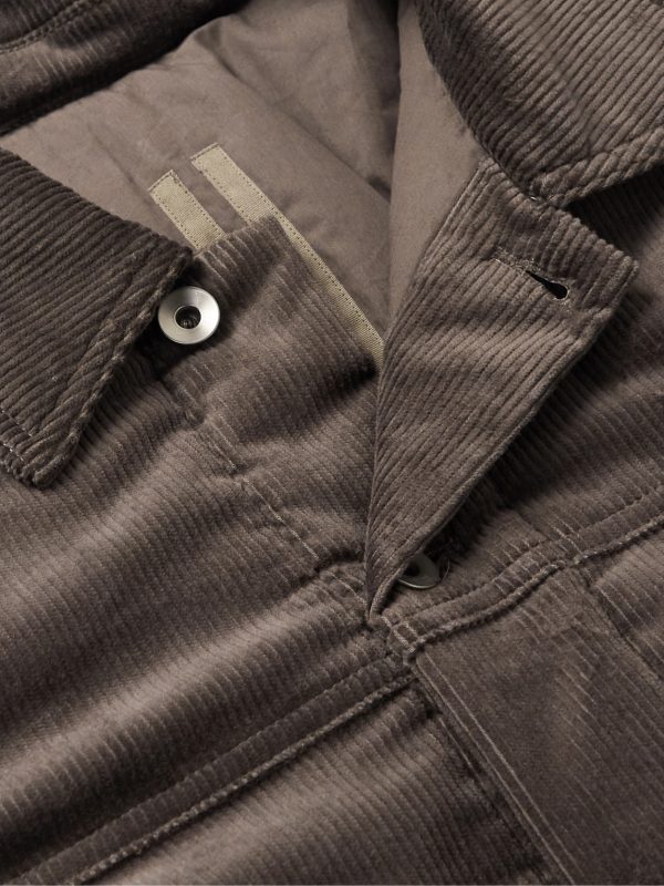 Stretch-Cotton Corduroy Trucker Jacket - CU Stretch-Cotton Corduroy Trucker Jacket - CU