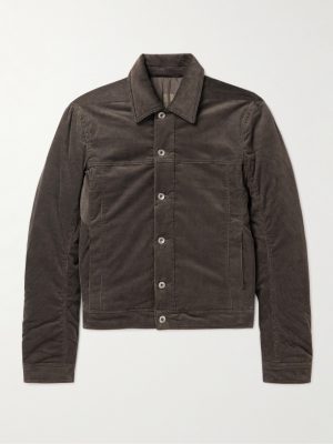 Stretch-Cotton Corduroy Trucker Jacket Stretch-Cotton Corduroy Trucker Jacket