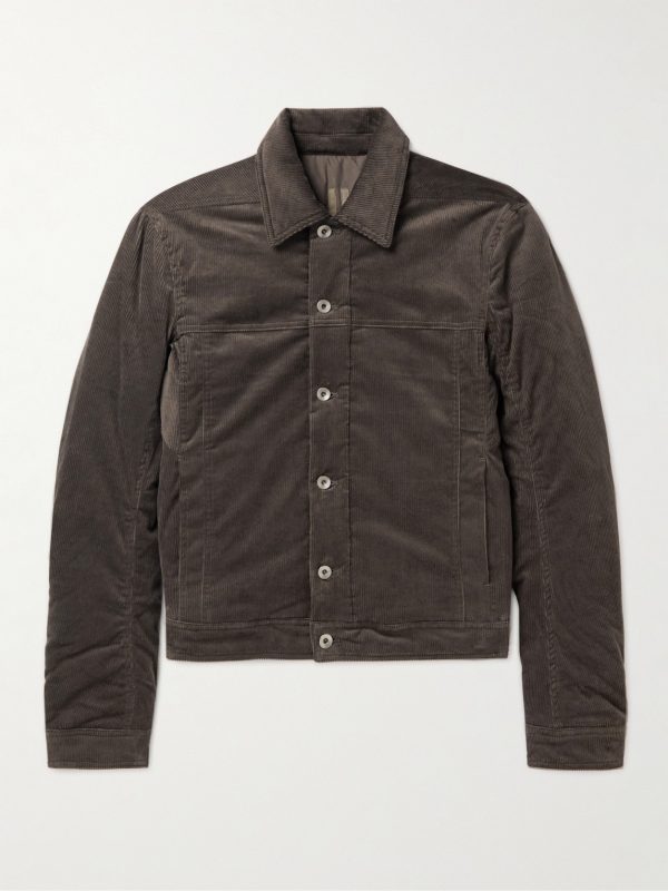 Stretch-Cotton Corduroy Trucker Jacket Stretch-Cotton Corduroy Trucker Jacket