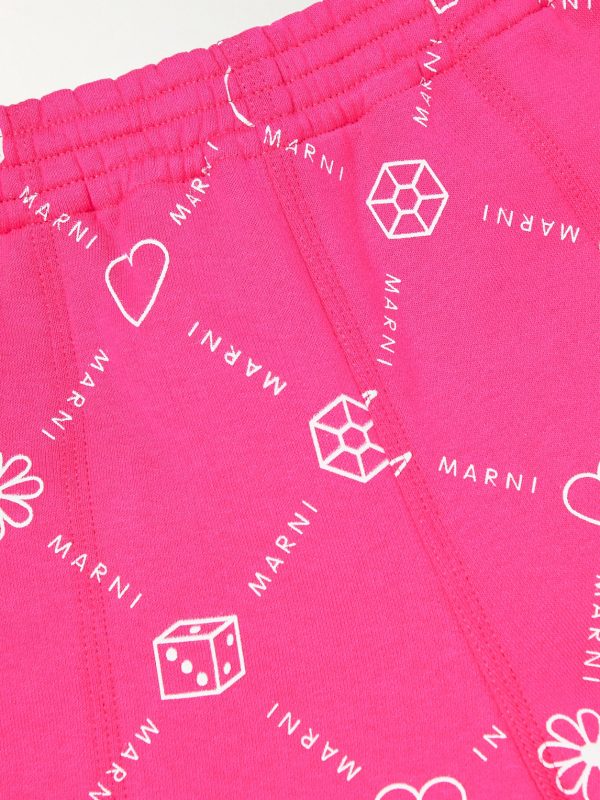 Straight-Leg Logo-Print Cotton-Jersey Shorts - CU