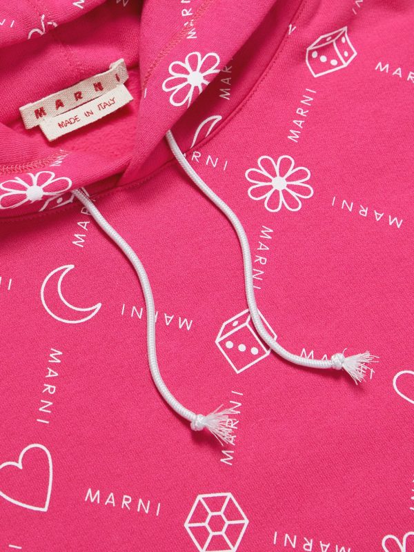 Logo-Print Cotton-Jersey Hooide - CU Logo-Print Cotton-Jersey Hooide - CU