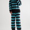 Straight-Leg Striped Mohair-Blend Drawstring Trousers - OU Straight-Leg Striped Mohair-Blend Drawstring Trousers - OU