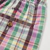 + Noah Straight-Leg Checked Cotton-Twill Drawstring Shorts - CU
