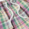 + Noah Straight-Leg Checked Cotton-Twill Drawstring Shorts - E1