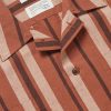 Vincent Camping Camp-Collar Organic Cotton and Linen-Blend Shirt - CU