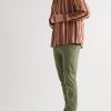 Vincent Camping Camp-Collar Organic Cotton and Linen-Blend Shirt - OU