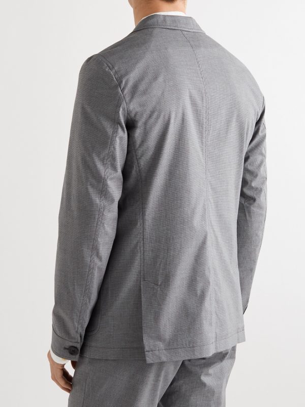 Fairway Unstructured Cotton-Blend Suit Jacket - BK Fairway Unstructured Cotton-Blend Suit Jacket - BK