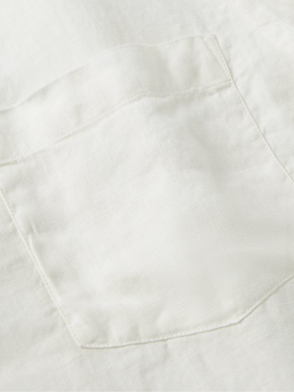 Dogtown Convertible-Collar Linen Shirt - E1 Dogtown Convertible-Collar Linen Shirt - E1