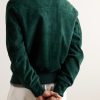 Suede Bomber Jacket - BK
