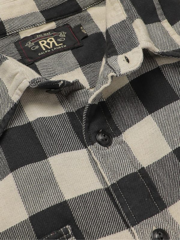 Matlock Checked Cotton and Linen-Blend Twill Shirt - CU Matlock Checked Cotton and Linen-Blend Twill Shirt - CU
