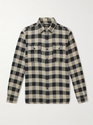 Matlock Checked Cotton and Linen-Blend Twill Shirt Matlock Checked Cotton and Linen-Blend Twill Shirt