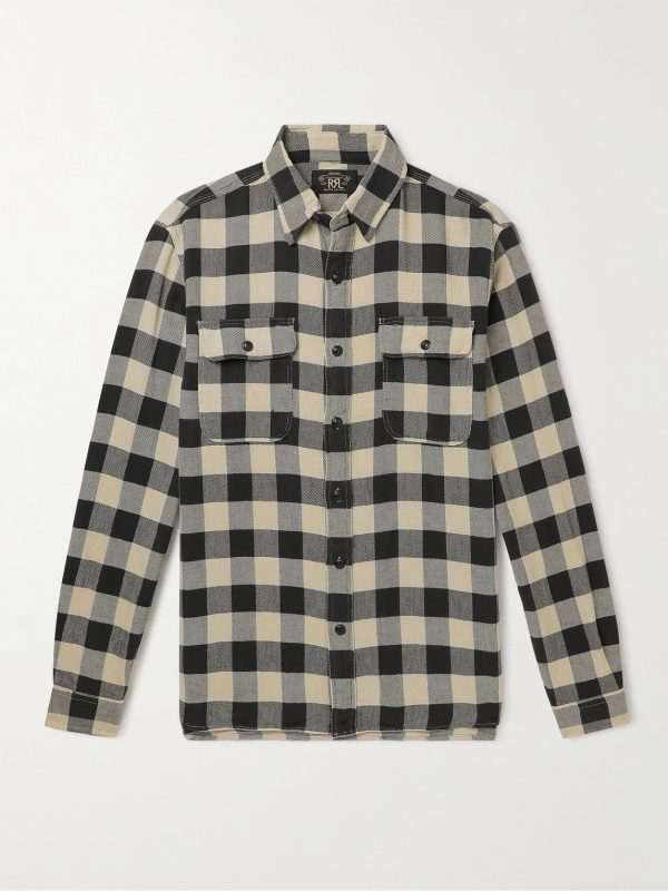 Matlock Checked Cotton and Linen-Blend Twill Shirt Matlock Checked Cotton and Linen-Blend Twill Shirt
