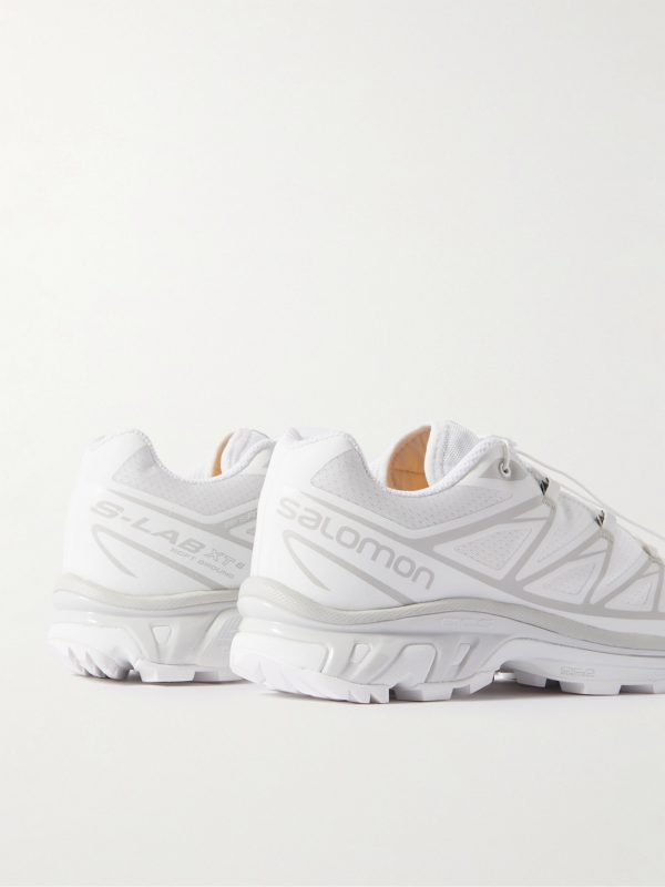 XT-6 Advanced Rubber-Trimmed Mesh Sneakers - BK