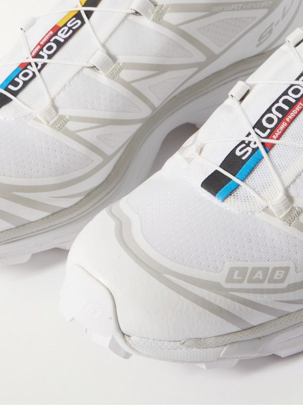 XT-6 Advanced Rubber-Trimmed Mesh Sneakers - CU