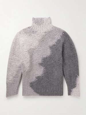 Cashmere-Blend Rollneck Sweater