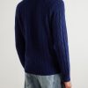 Cable-Knit Cashmere Sweater - BK Cable-Knit Cashmere Sweater - BK